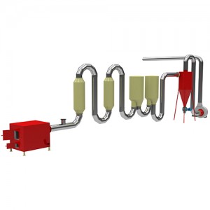 Air FLow Pipe Dryer