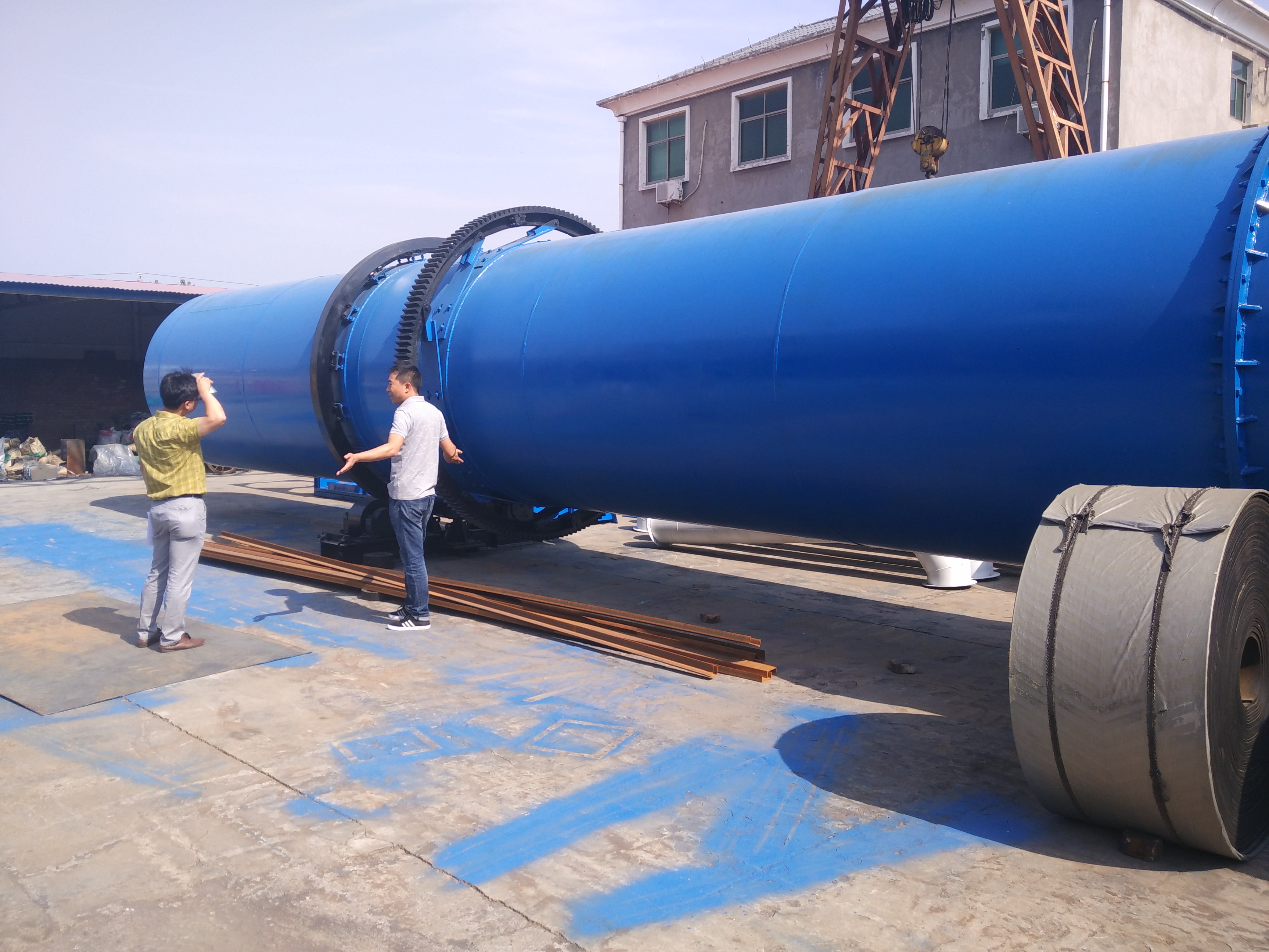 Two Technological Innovations of Shindery Rotary Drum Dryer Machine
