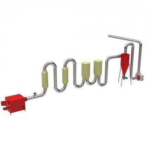 Air FLow Pipe Dryer