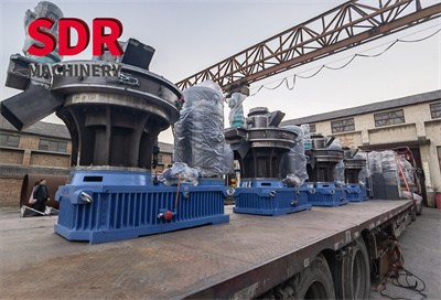 Another 4 sets of vertical ring die wood pellet making machine was delivered to customer