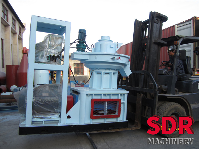 Two Sets Of LGX-560 Rice Husk Pellet Machine Export To Myanmar