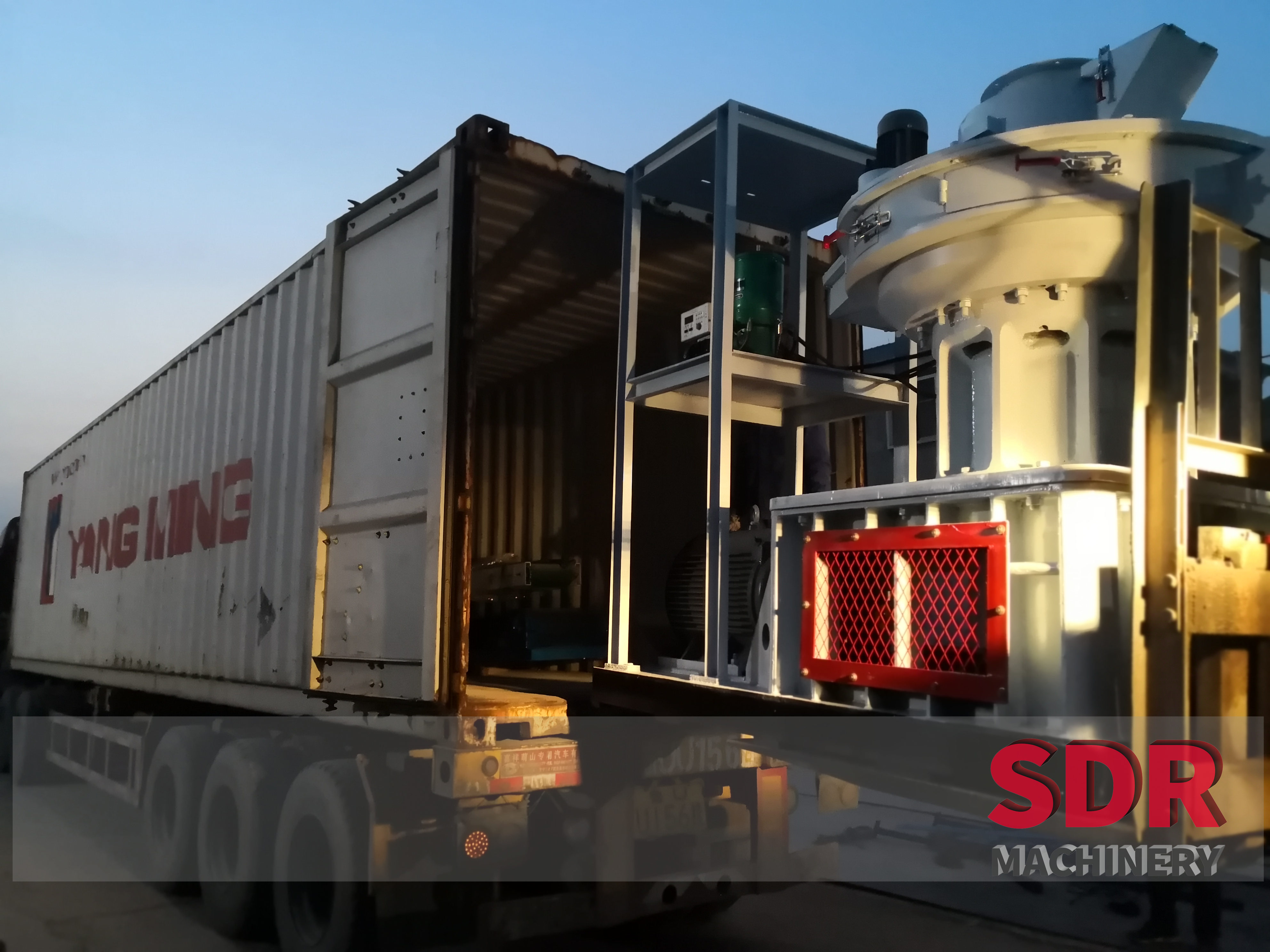 Oak Wood Pellet Making Line Delivered To Ukraine
