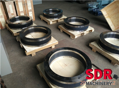 Customized Ring Die Pellet Machine Mould Delivered to Vietnam