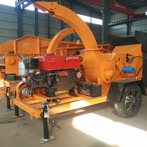 Wholesale Discount Industrial Rotary Dryer - S6145 Trailer Wood Chipper – Shindery detail pictures