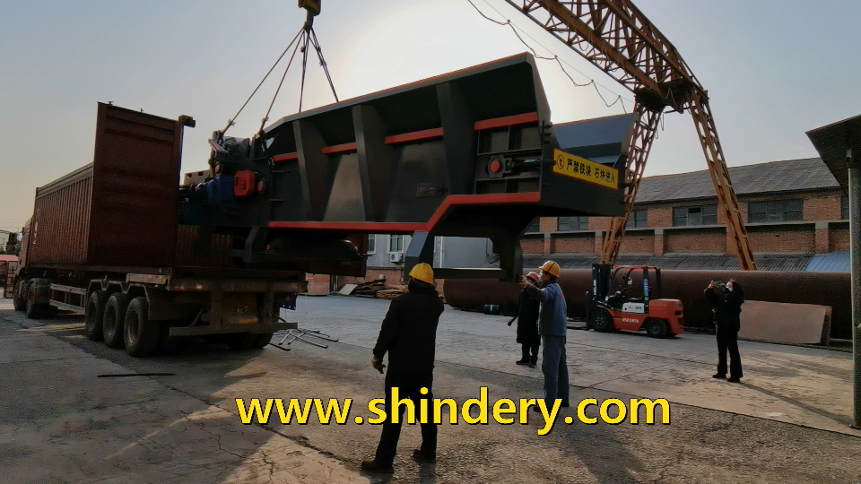 One set of comprehensive wood crusher machine delivered to Vietnam